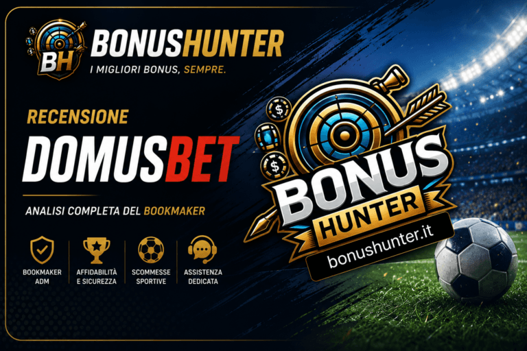 Recensione DomusBet: Bonus Sport, Cashback e Opinioni