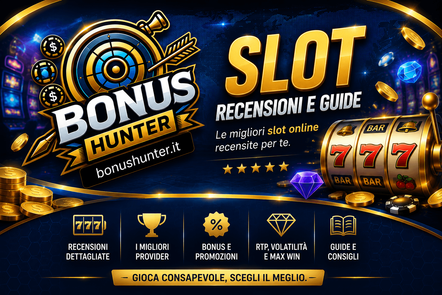 Recensioni Slot Online ADM su BonusHunter