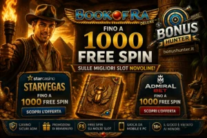 Book of Ra Deluxe Free Spin su StarVegas e AdmiralBet