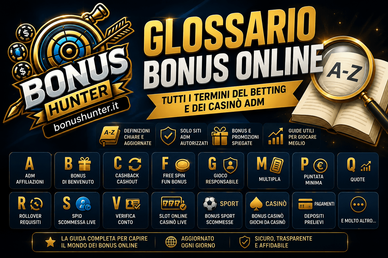 Glossario Bonus Online BonusHunter