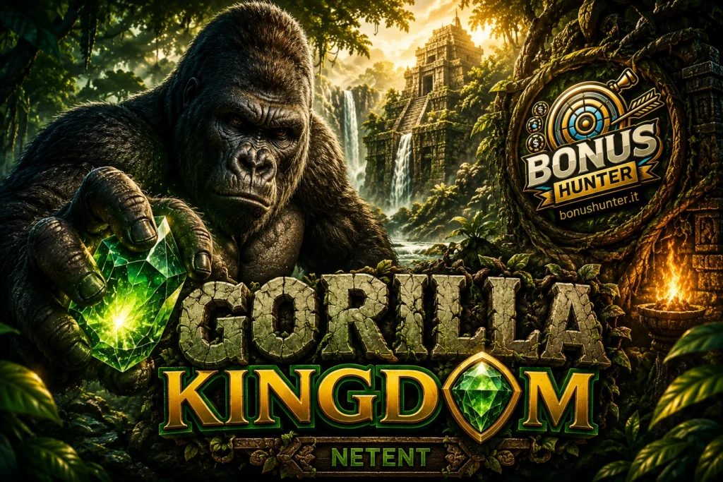 Recensione Gorilla kingdom slot netent di BonusHunter