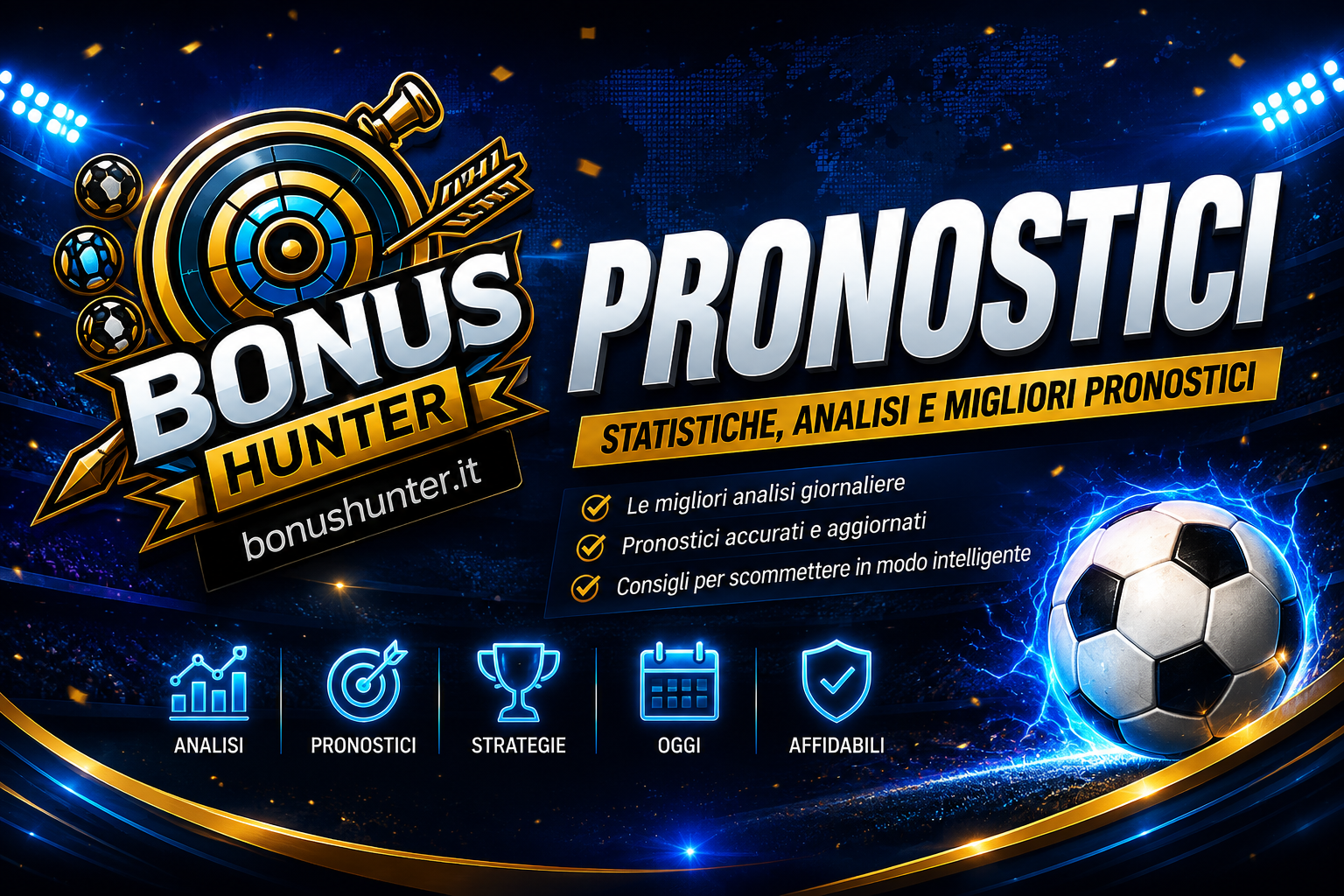 Pronostici Sportivi Gratuiti e Schedine BonusHunter