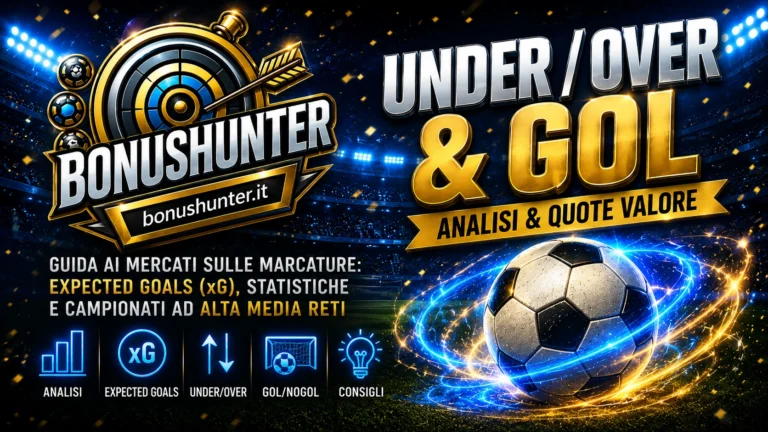 Pronostici Under Over e Gol NoGol: Guida alle Quote Valore