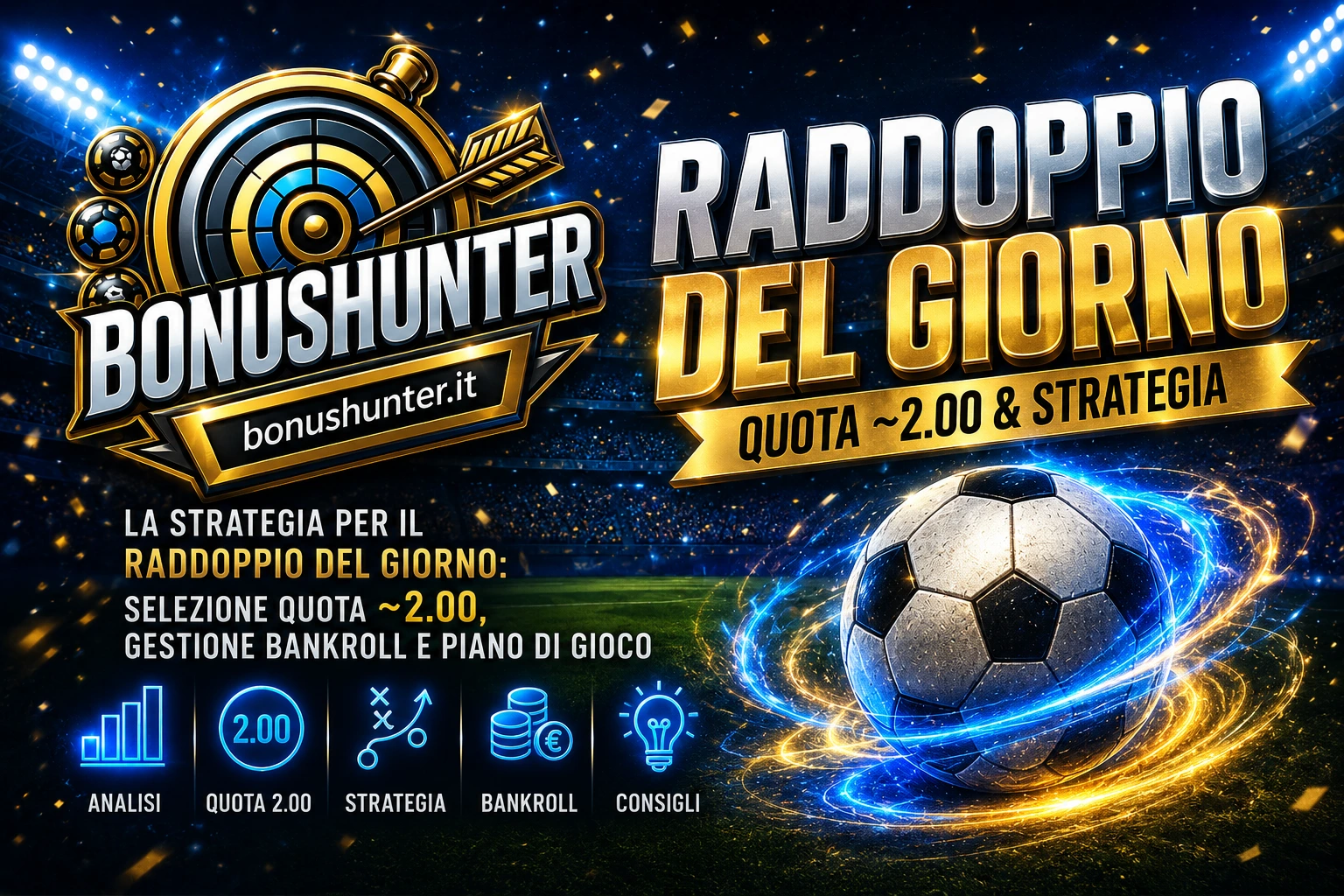 Raddoppio del Giorno: Guida e Strategia Quota 2.00 | BonusHunter