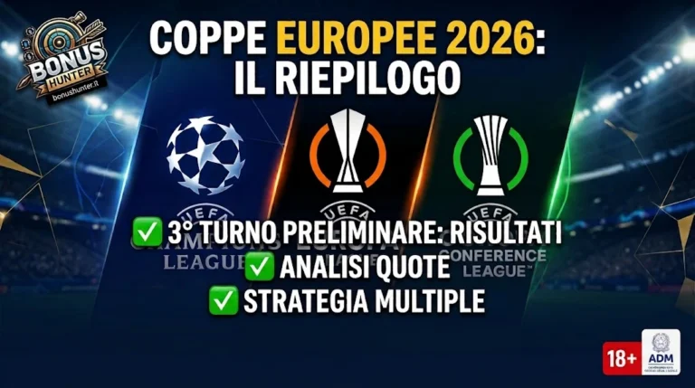 Pronostici Coppe Europee 3⁰ Turno 2026: Risultati e Analisi
