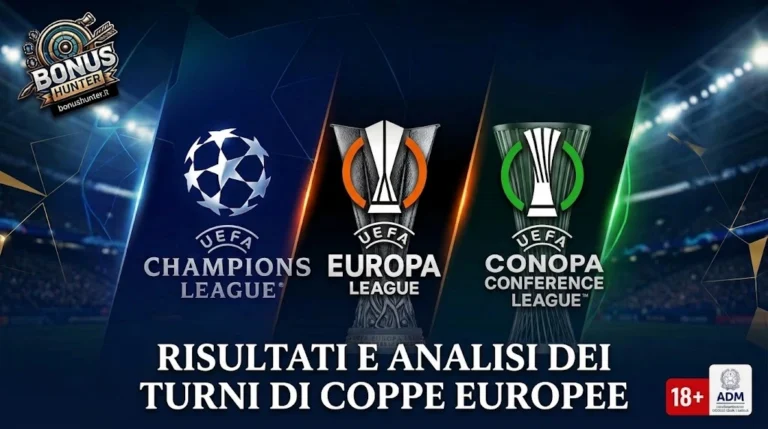 Pronostici Coppe Europee 4⁰ Turno 2026: Risultati e Analisi
