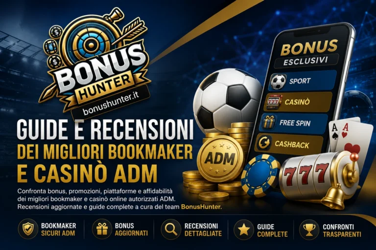 Recensioni Bookmaker ADM e Guide