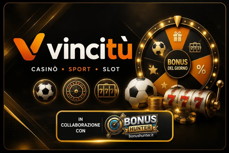 Vincitu Recensione: Bonus, Ruota dei Bonus e Opinioni