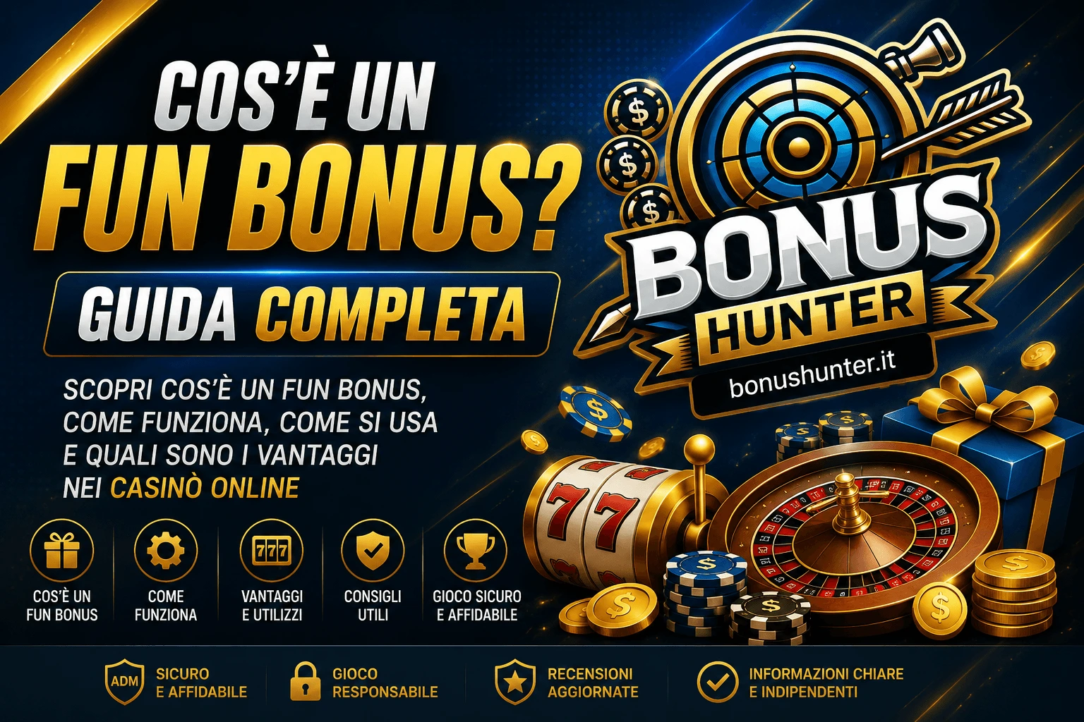 Cosa è un fun bonus? Scopri ora cosa si intende per fun bonus con BonusHunter